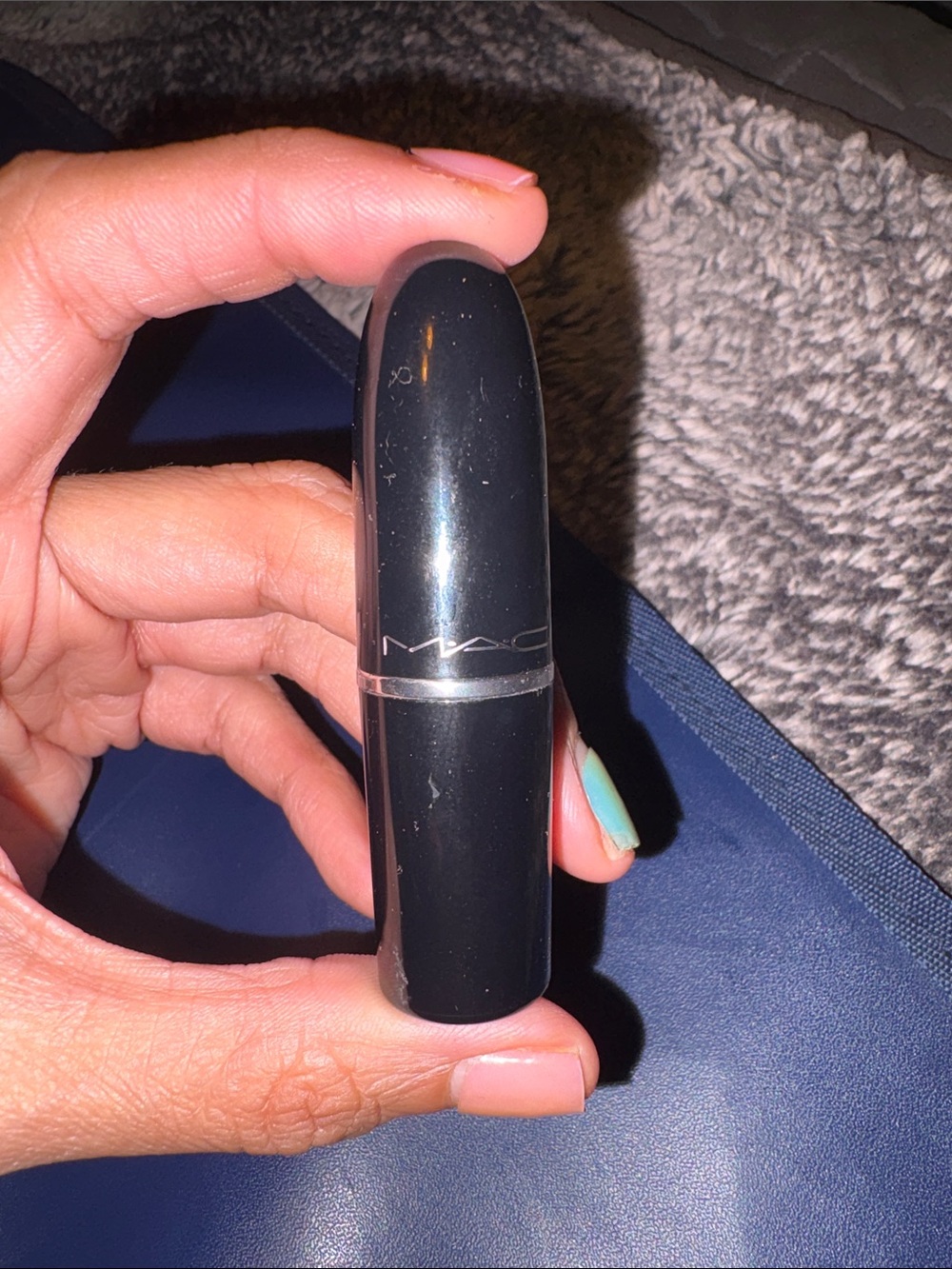 MAC Cosmetics Lipstick Lusterglass Lipstick- 510 Lady Bug